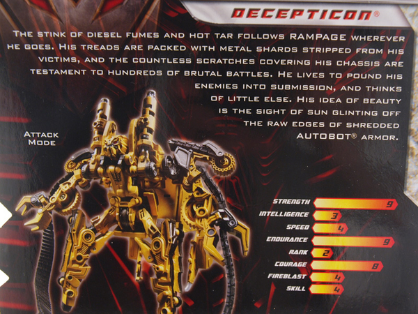 transformers database/profile