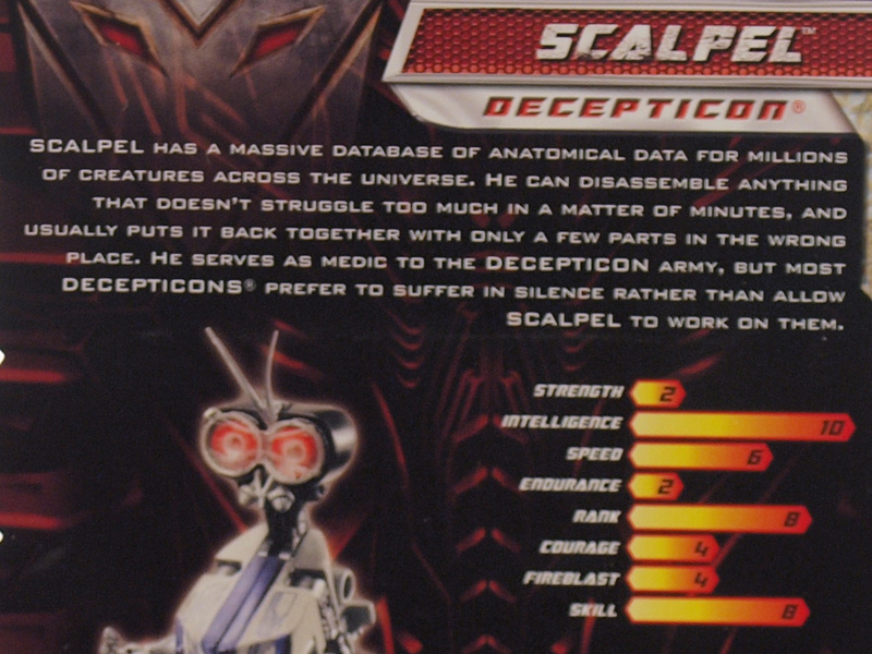 transformers database/profile