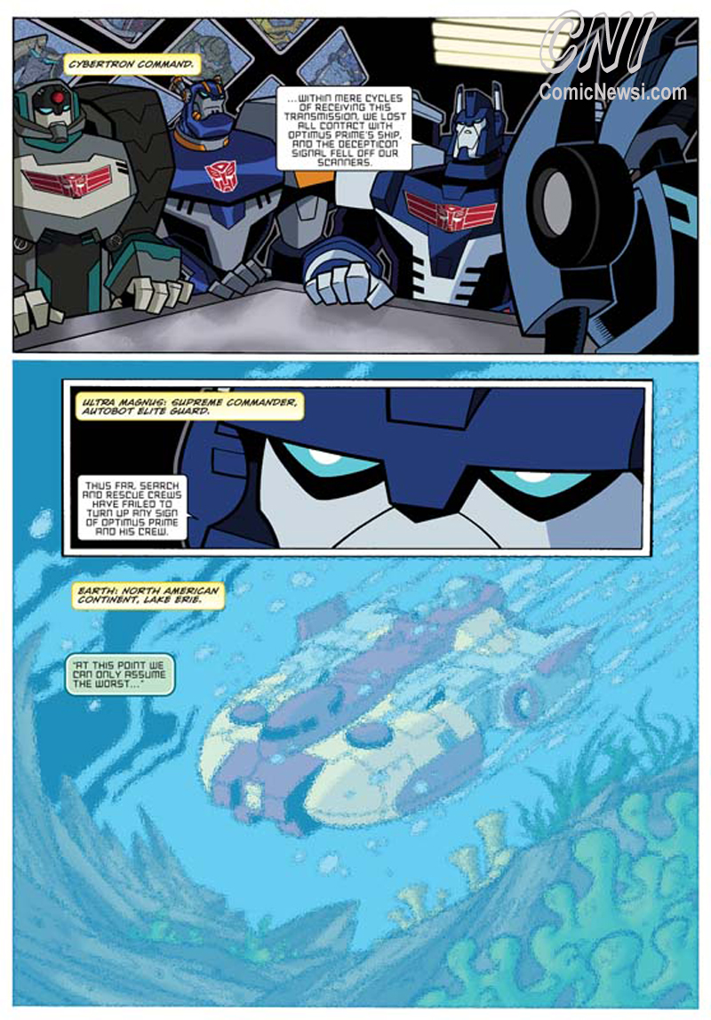 The Transformers Animated: The Arrival #1