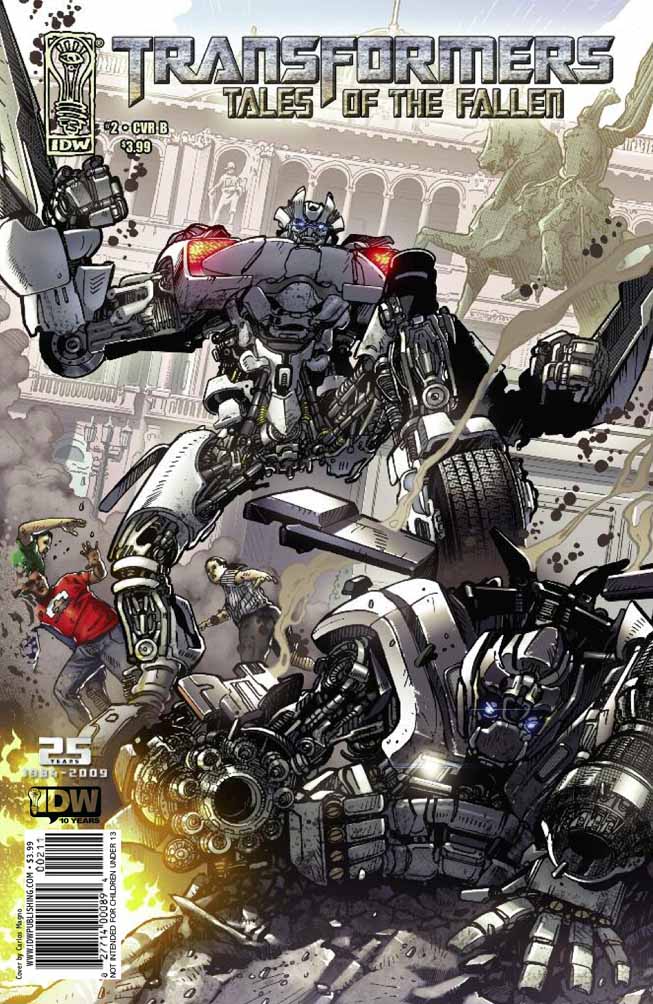 アメコミ　Transformers: Tales of the Fallen Transformers: Tales of the Fallen: Furman, Simon, Mowry