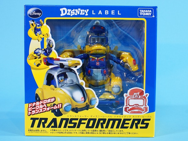 Takara Tomy - Disney label ﾄﾗﾝｽﾌｫｰﾏｰｽﾞ ドナルドダック Disney Label Transformers Donald Duck Up Close