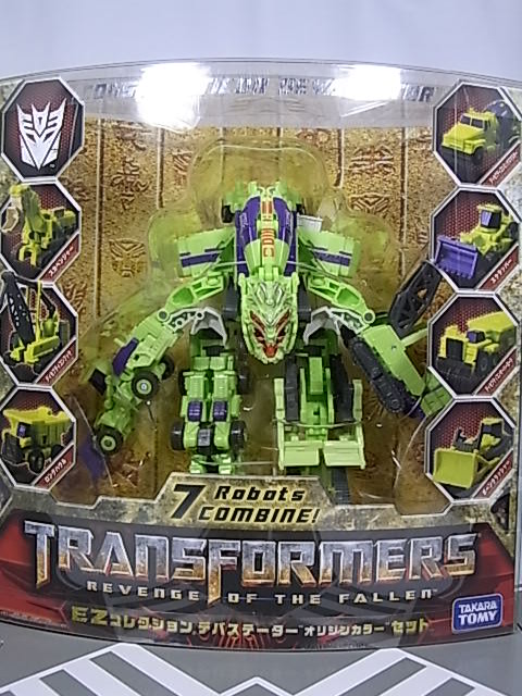 トランスフォーマー　 デバステーター G1カラー Amazon.co.jp: トランスフォーマームービー EZコレクション