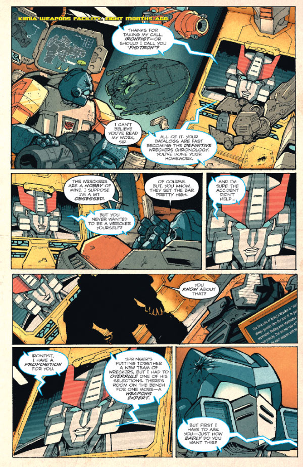 Prowl Spotlight and the Last Stand of the Wreckers #4 Previews