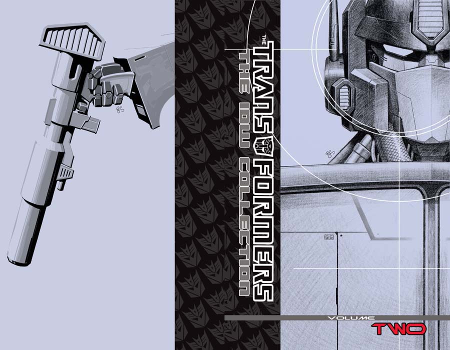 Covers of The Transformers IDW Collection Phases One and Two