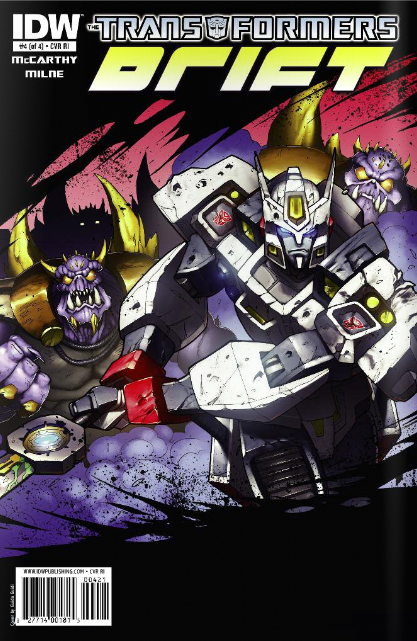 Transformers: Drift #4 Five-Page Preview from IDW