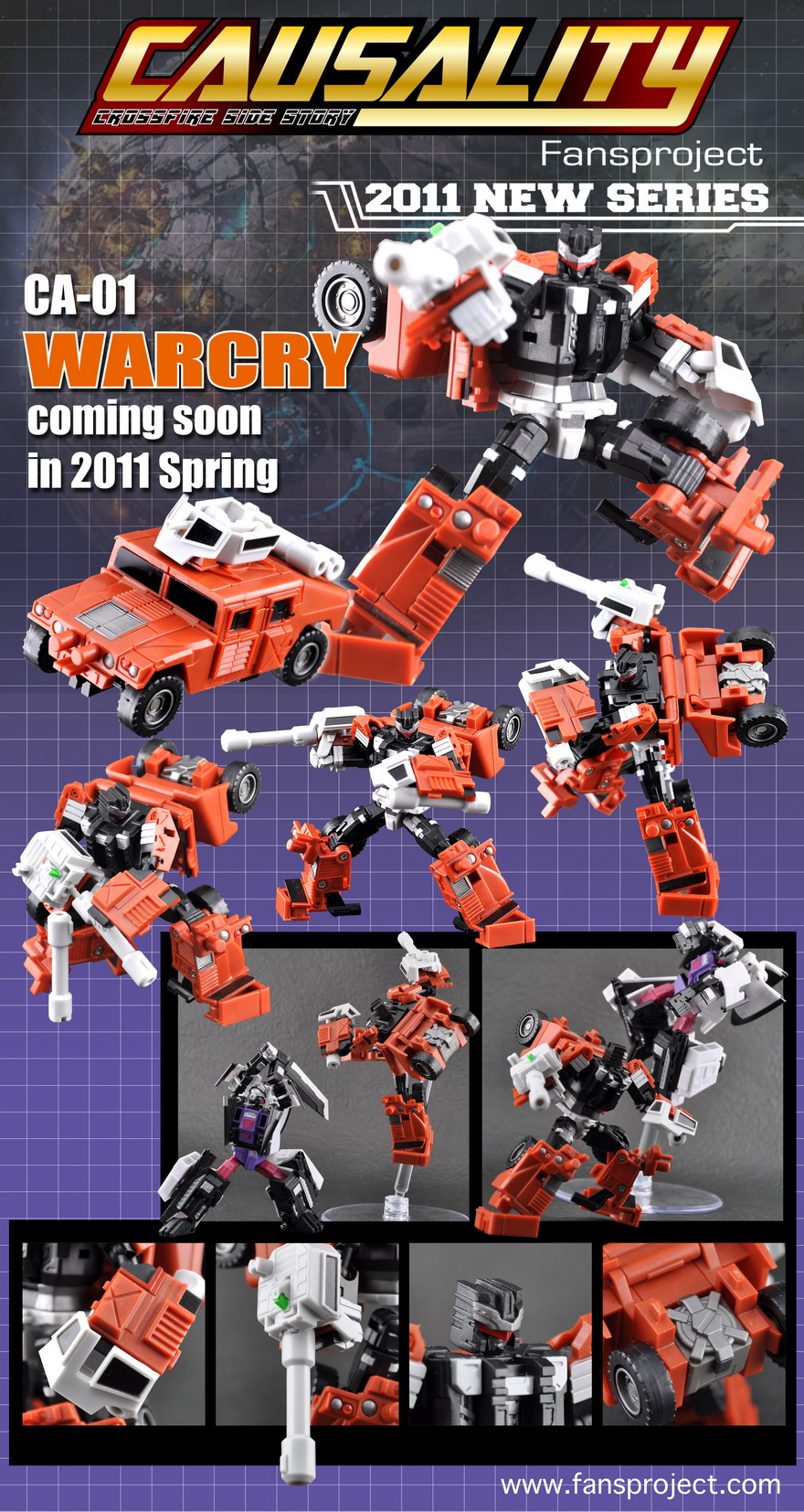 Fansproject Causality CA-01 Warcry, CA-02 Flameblast