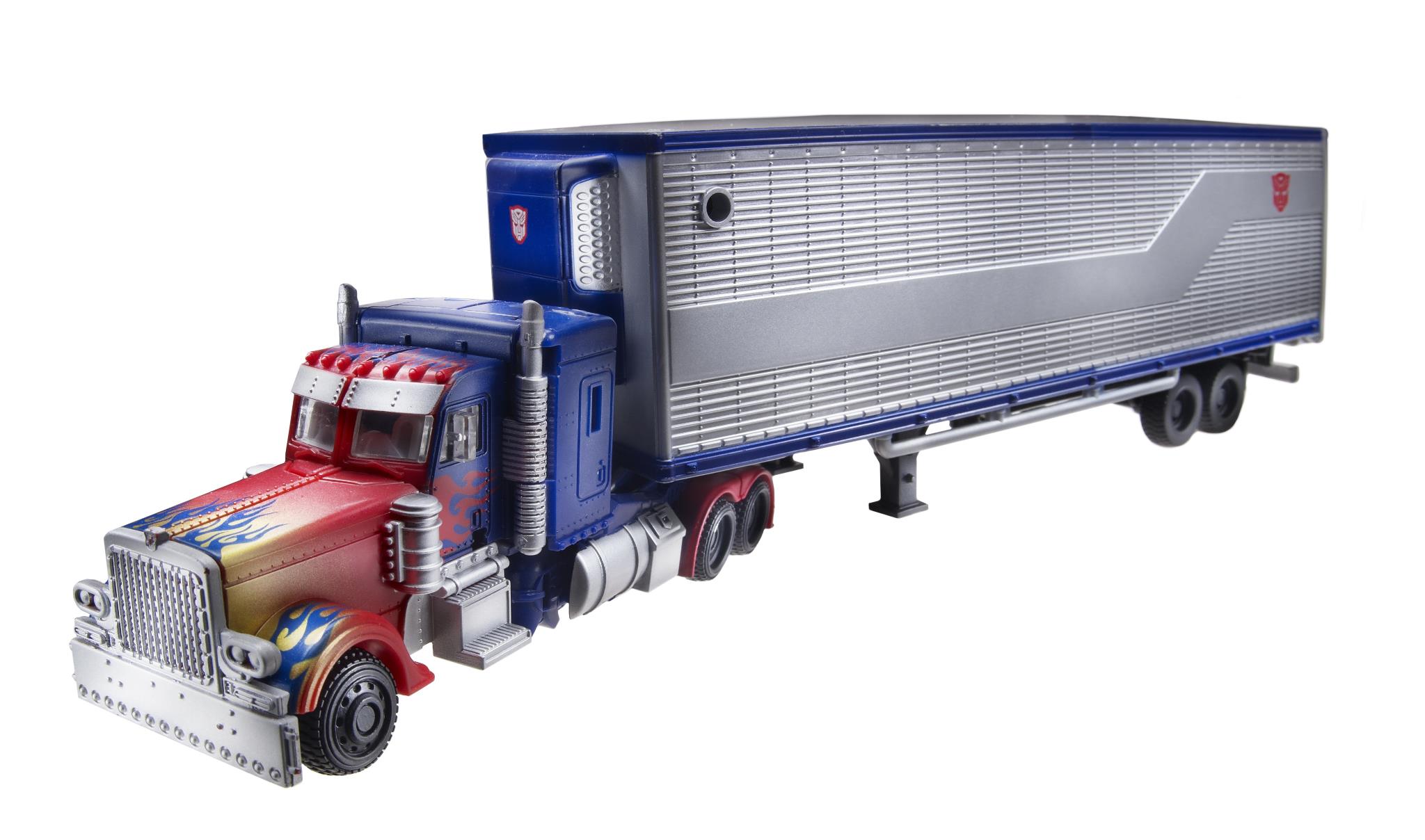 Transformers Movie Trilogy Series Optimus Prime (with Trailer) - Deluxe Transformers Movie Trilogy Series Optimus Prime (with Trailer) - Deluxe