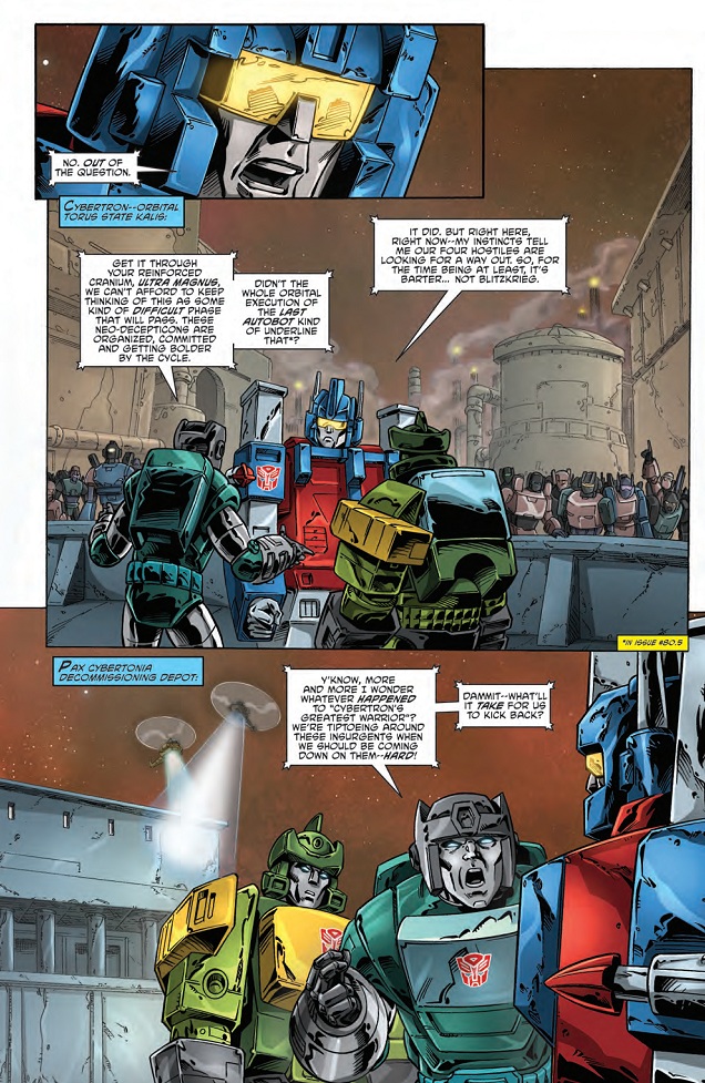 アメコミトランスフォーマーregeneration #0.83.86.87.88 Transformers Regeneration One #86 - Transformers Comics