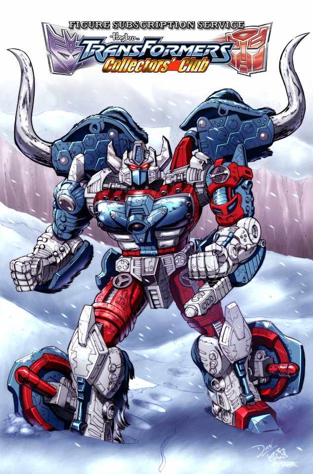 Transformers Collectors Club Ultra Mammoth Character Bio Artwork 