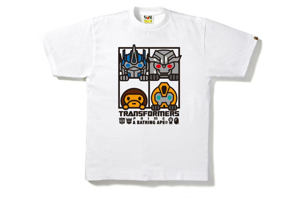 New Transformers Prime T-Shirt Collection From A Bathing Ape BAPE