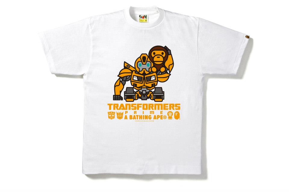 New Transformers Prime T-Shirt Collection From A Bathing Ape BAPE