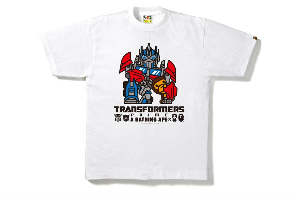 New Transformers Prime T-Shirt Collection From A Bathing Ape BAPE