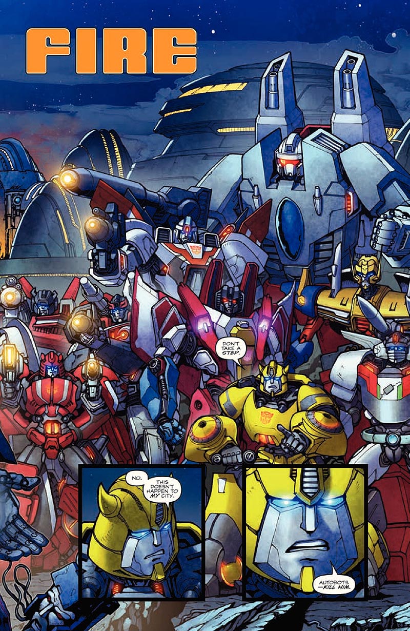 Transformers: Robots in Disguise Vol. 4 Comic Book Preview - CITY