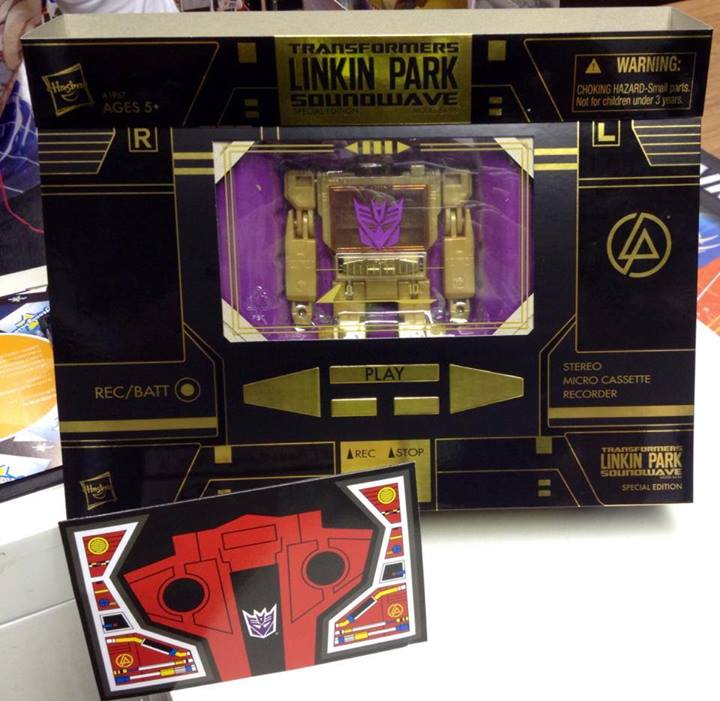 INFINITE L ラキドロ(soundwave) Linkin Park Soundwave Transformers Special Edition Action
