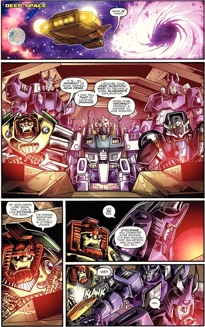 Transformers: Dark Cybertron #1 Comic Book Extended Preview - THE