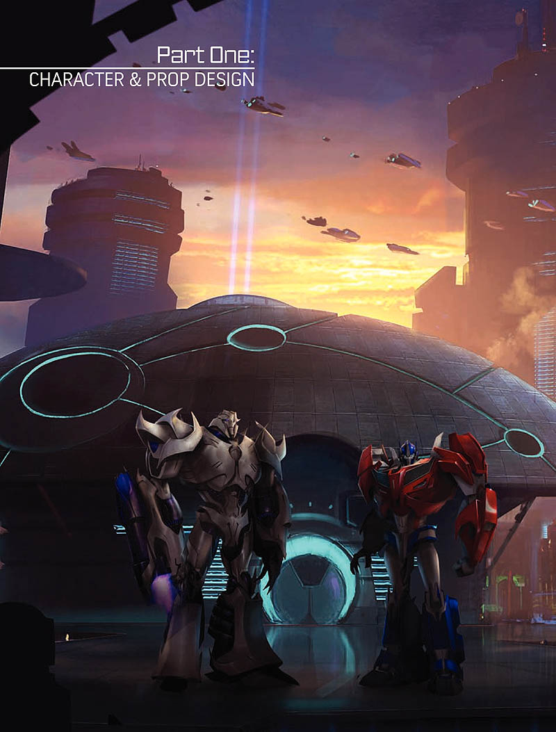 Transformers: Art of Prime Hardcover Book Preview - Explore the 