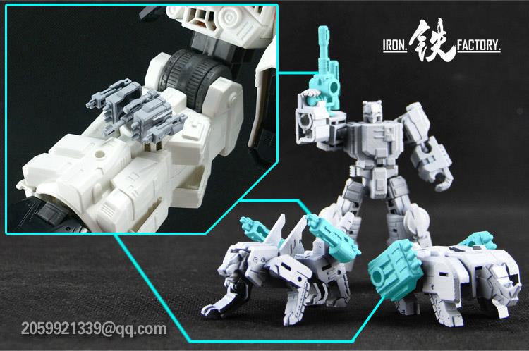 Iron Factory IF-EX02 Legends-Scale Not-Blaster Includes