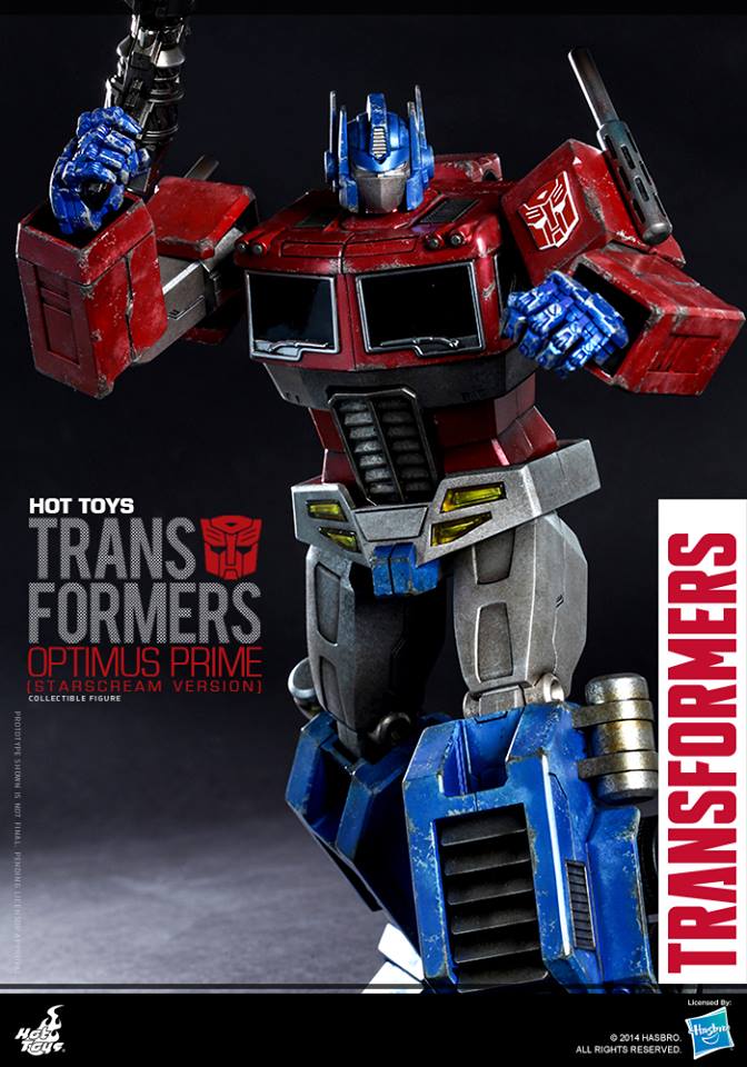 特撮 THE TRANSFORMERS GENERATION 1 Optimus Prime (Starscream Version)(Special Edition) Transformers Optimus Prime Starscream Version Figure by Hot