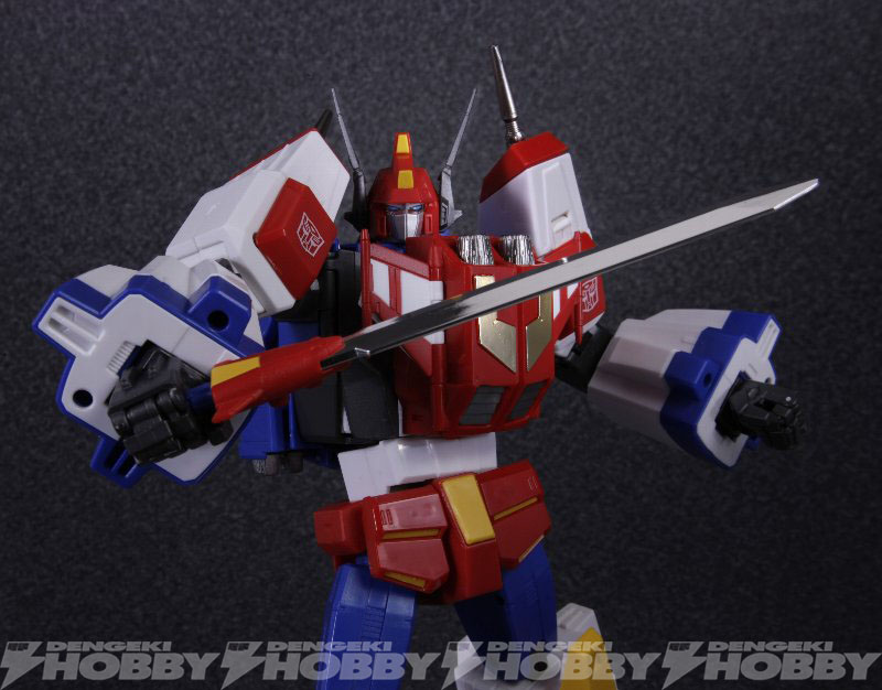 Dengeki Hobby - Official Images of Masterpiece MP-24 Star Saber