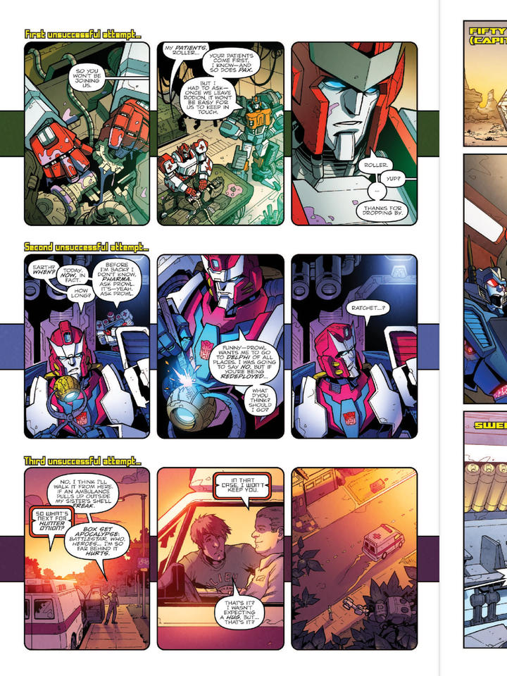 The Transformers: More Than Meets The Eye #40 - Three-Page The Transformers: More Than Meets The Eye #40 - Three-Page