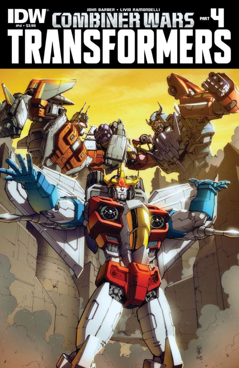 IDW Comics - The Transformers 41 Full Preview - Combiner Wars Part 4