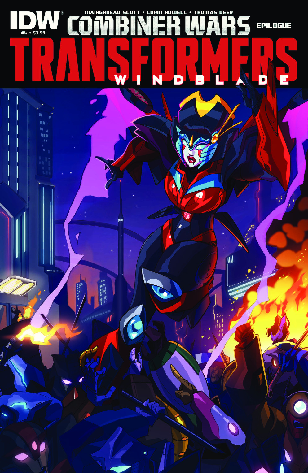 トランスフォーマー WINDBLADE 原語版 IDW Transformers: Windblade 