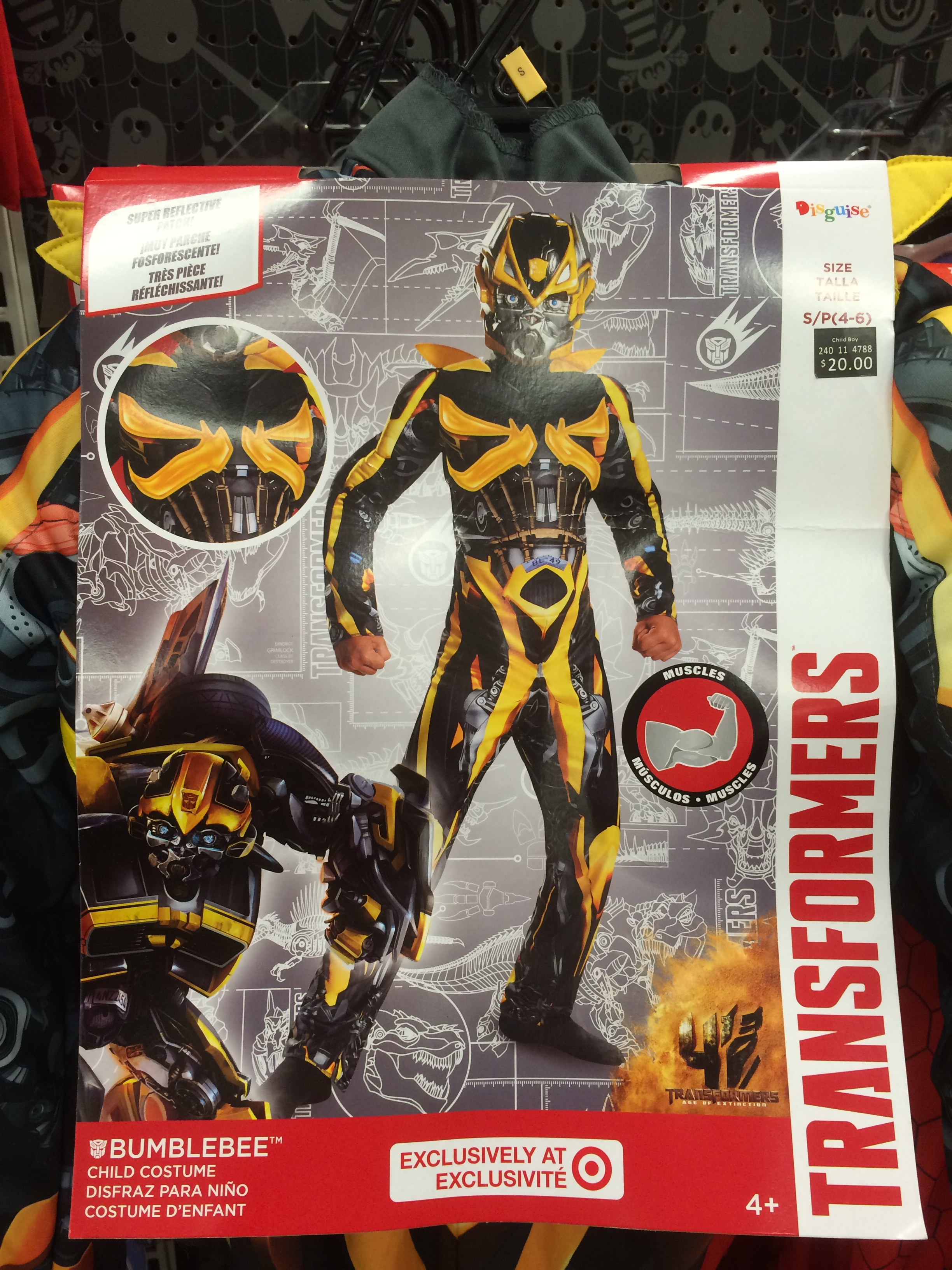 Transformers: Rise Of The Beasts, Masque De Déguisement Bumblebee De 25