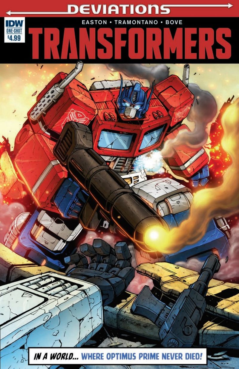 IDW Comics Preview - Transformers: Deviations - In A World