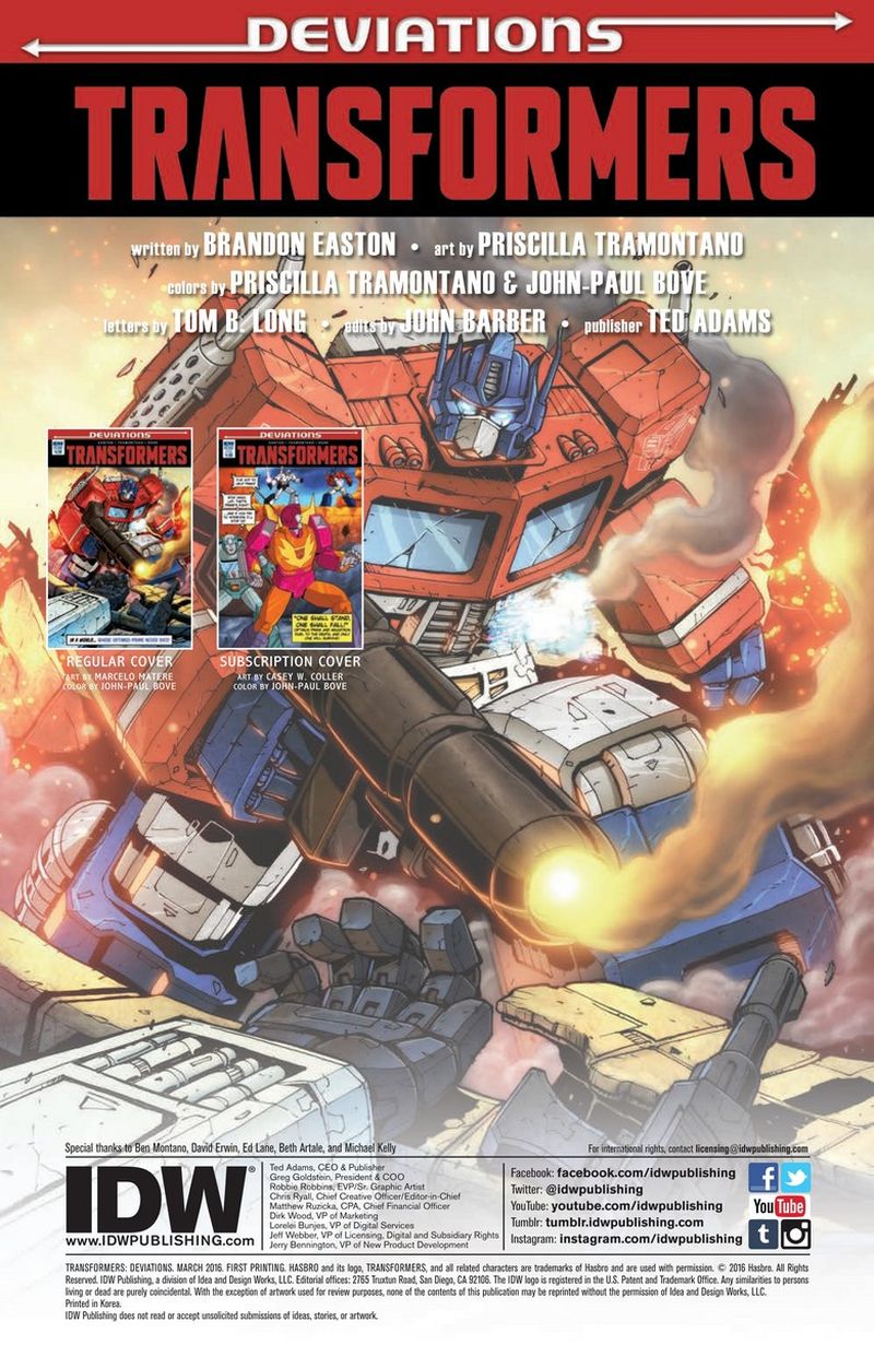 トランスフォーマー　アメコミ　IDW バレンタイン IDW版トランスフォーマー邦訳アメコミまとめ