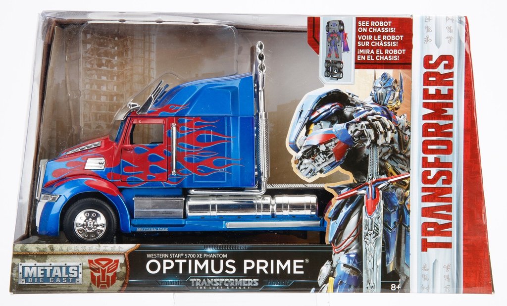 diecast optimus prime truck