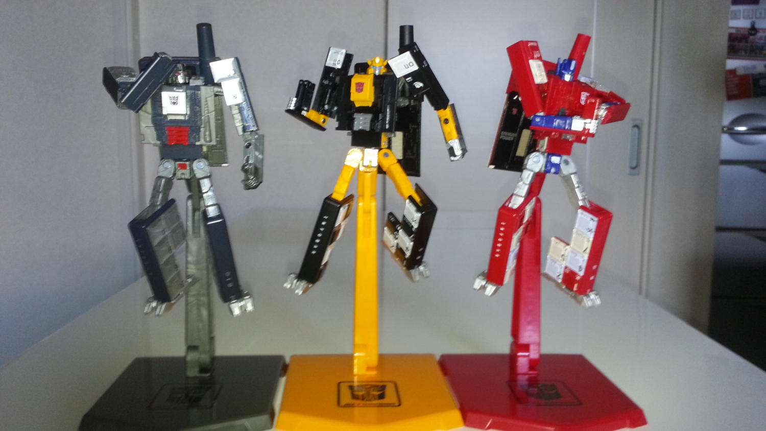 au x Transformers Infobar Phone Figures Crowdfunding Special 