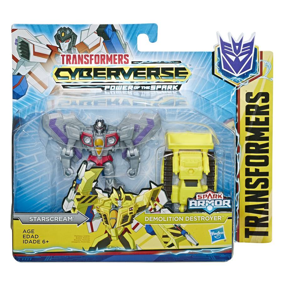 Transformers Cyberverse Power of the Spark Starscream & Demolition Destroyer - Spark Armor China