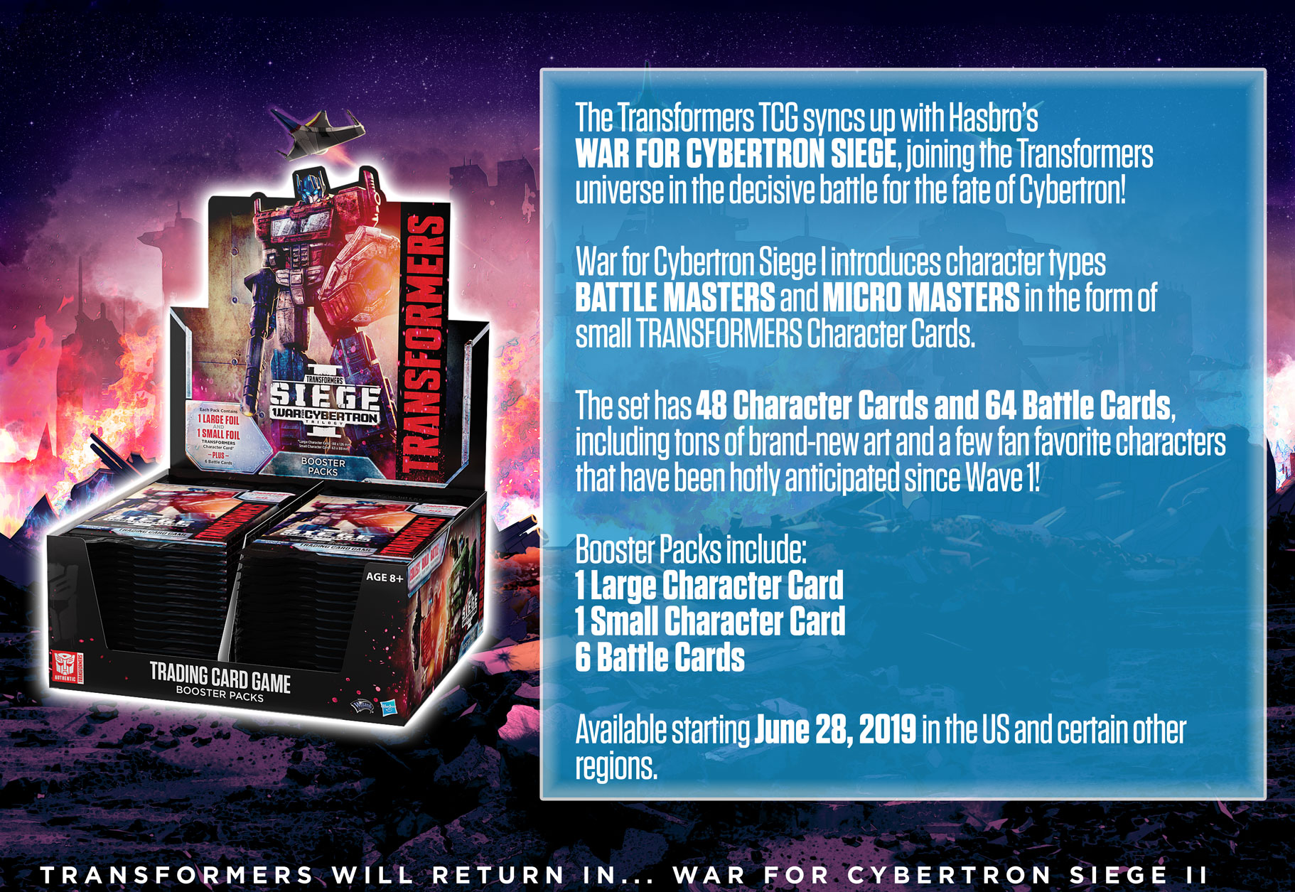 Transformers Trading Card Game (TCG) Wave 3 Rolls Out Today!