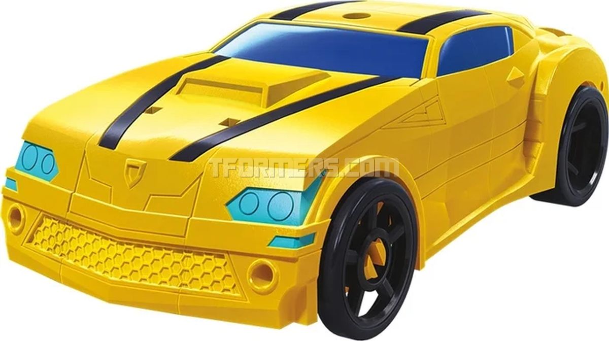 TRANSFORMERS Meteorfire Cyberverse Adventures Battle Call Trooper Class Meteorfire, luci energon ad attivazione vocale, età 6 e su, 5,5 pollici