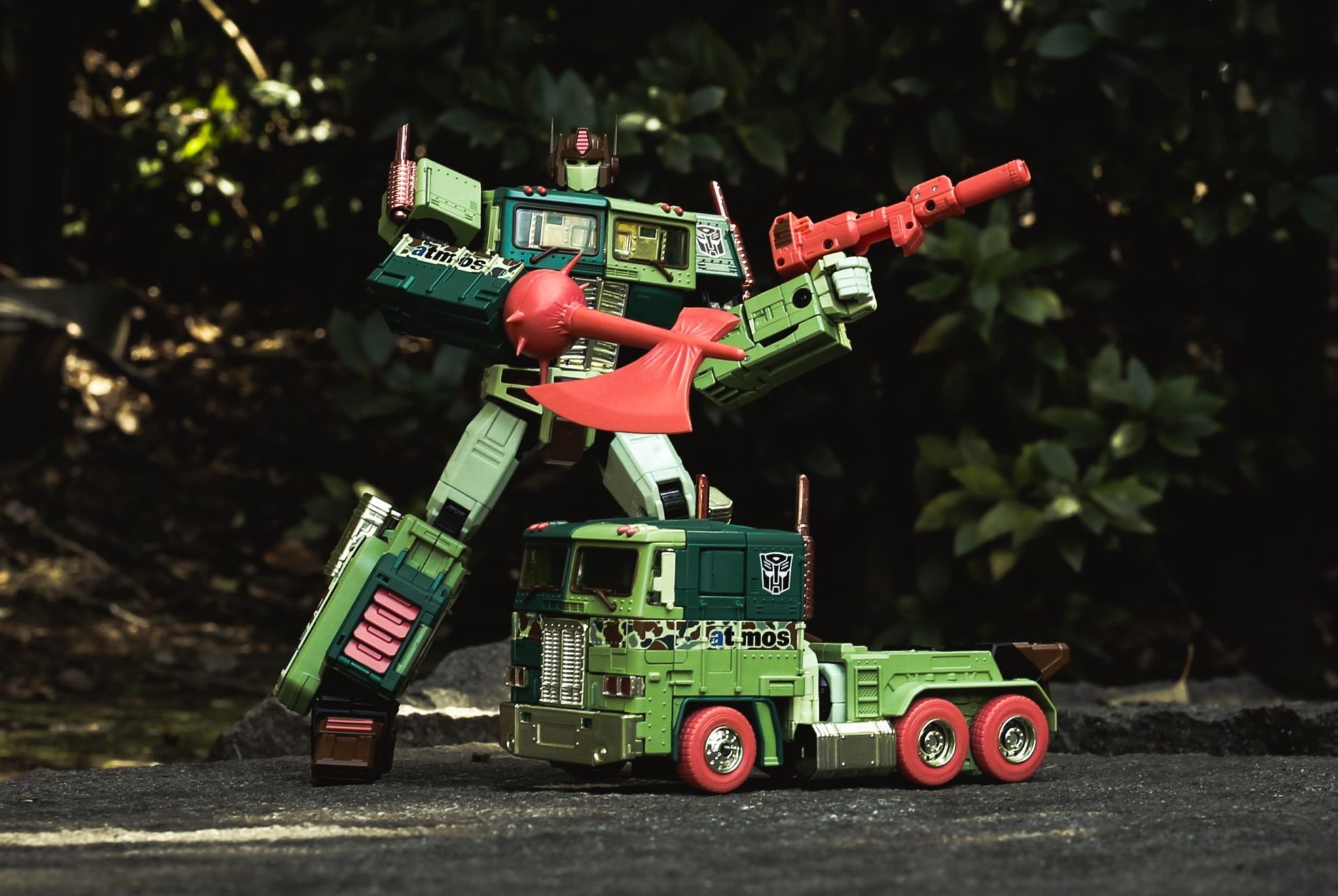 Transformers Convoy ATMOS duck Camo MIB