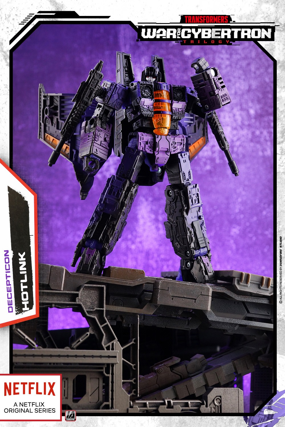 Transformers Netflix War For Cybertron Trilogy Heatstroke - Battlemaster