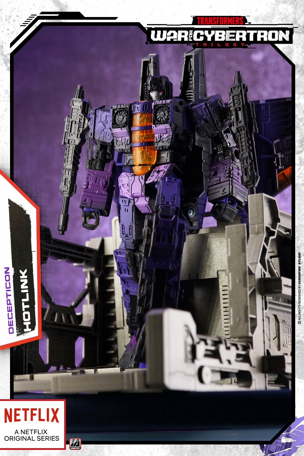 Transformers Netflix War For Cybertron Trilogy Heatstroke - Battlemaster
