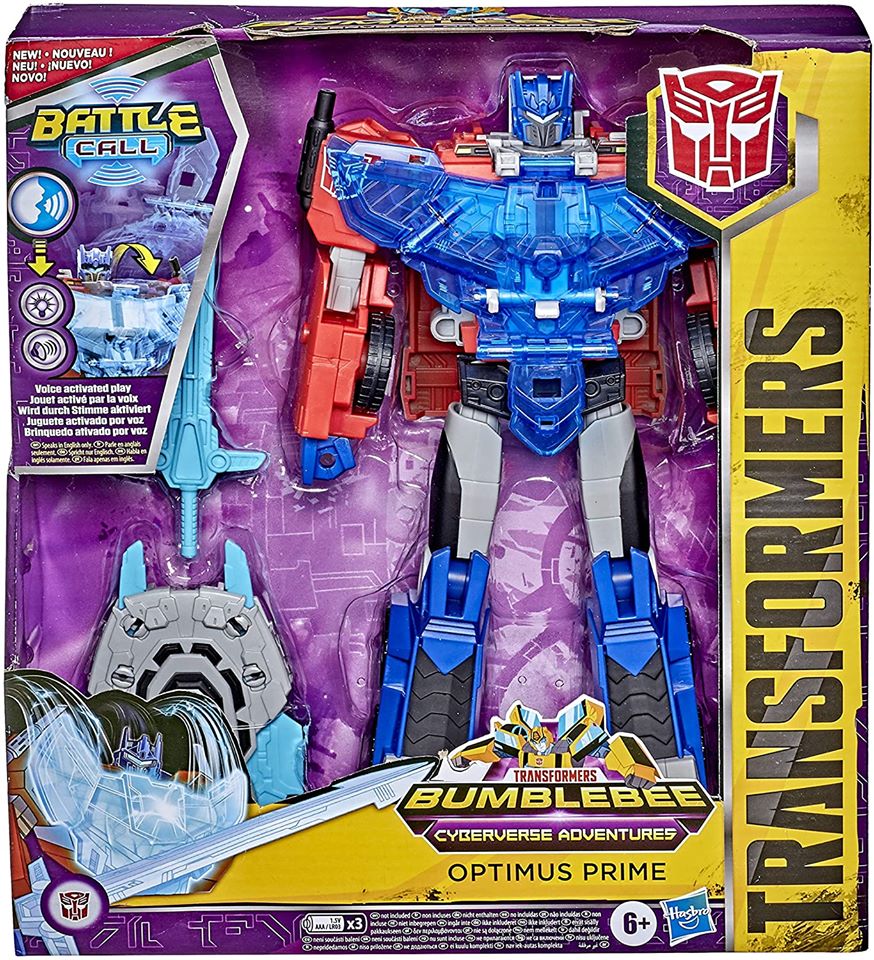 Battle Call Officer Optimus Prime Warrior New Images Voice Activated Toy