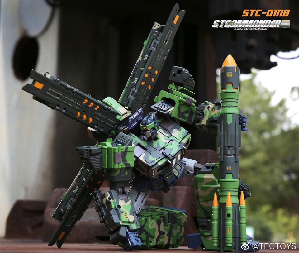 TFC TOYS S.T.COMMANDER STC-01B JUNGLE VER. 非正規 TF｜フィギュア