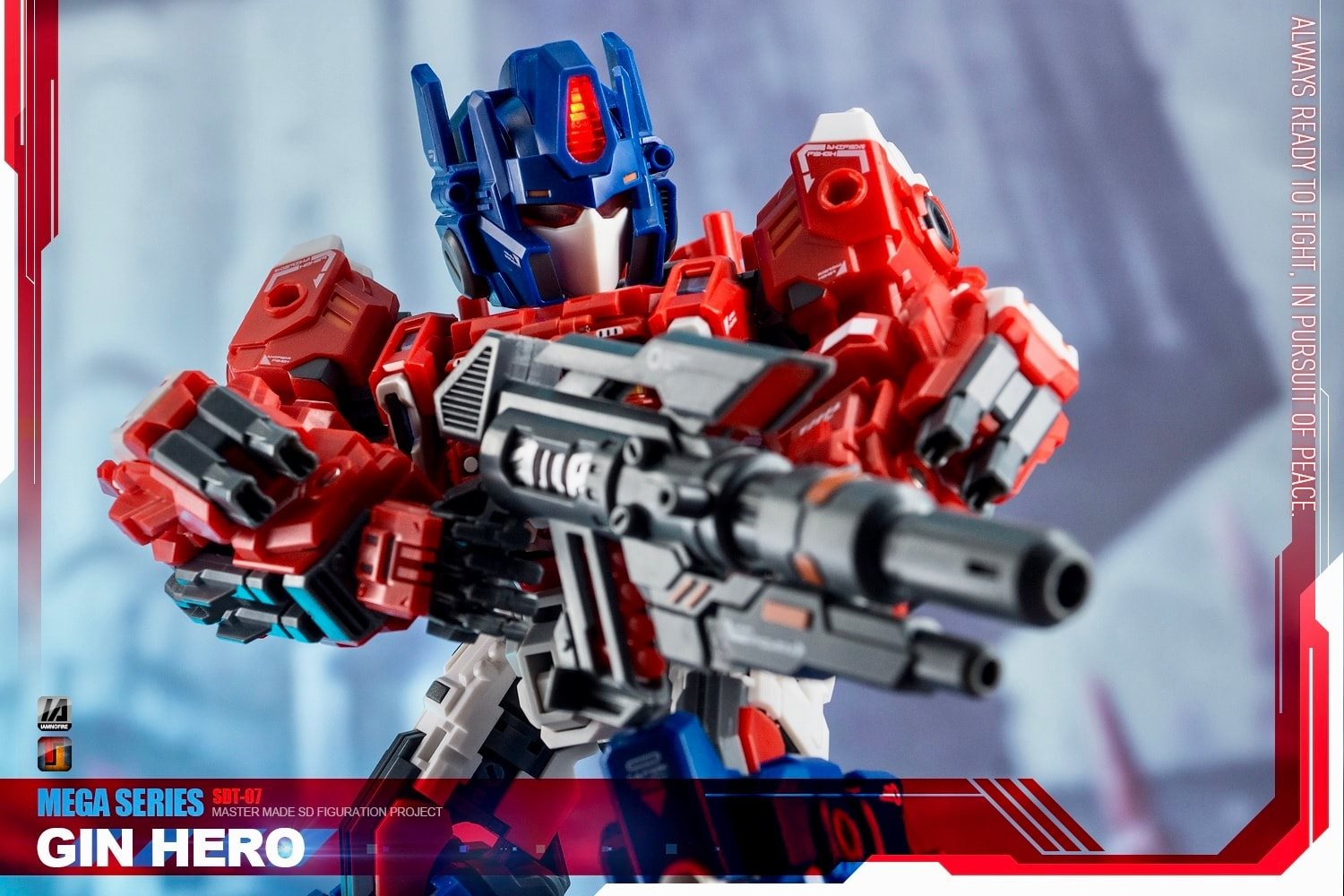 Master Made SDT-07 Gin Hero EX Toy Photography by IAMNOFIRE