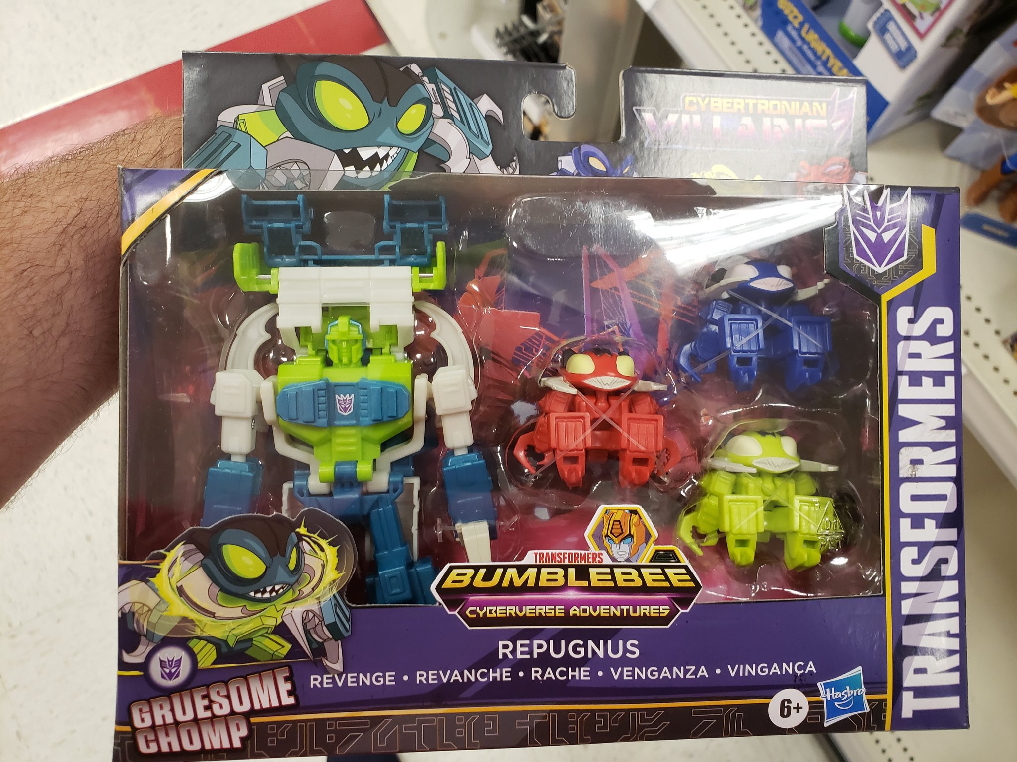 Cyberverse Un Paso Bumblebee Transformers - Repugnus | Cuotas Sin Interés