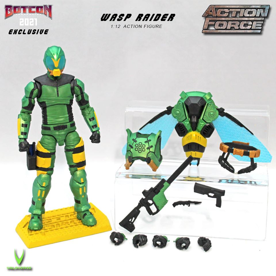 Botcon 2021 Action Force Wasp Raider Exclusive
