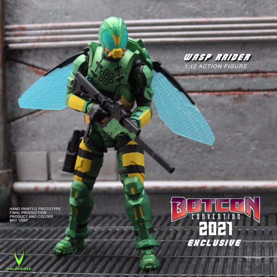 Botcon 2021 Action Force Wasp Raider Exclusive