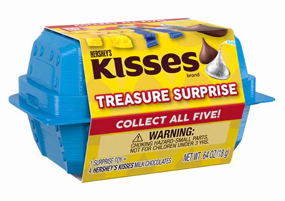 Transformers Hershey's Kisses Milk Chocolate Treasure Surprise - Blind Box
