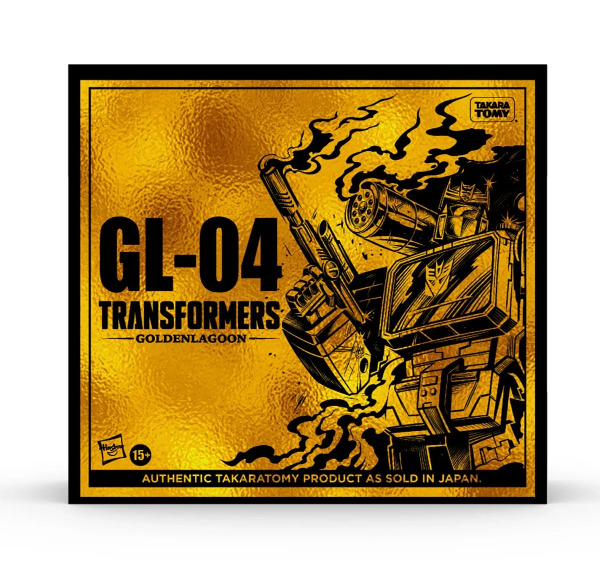 Transformers GL-04 Golden Lagoon Soundwave - Leader