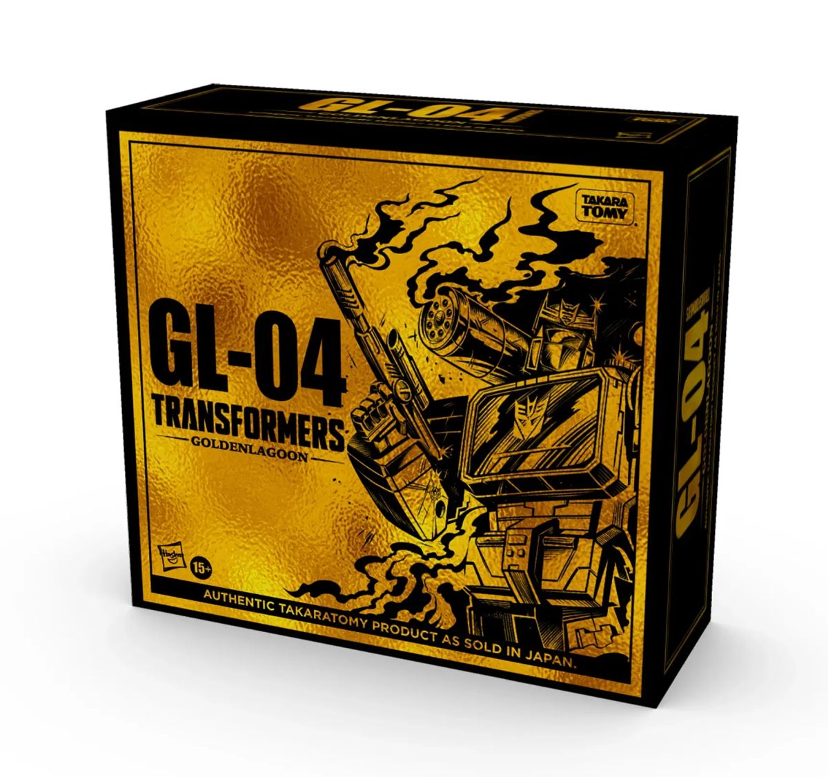 Transformers GL-04 Golden Lagoon Soundwave - Leader