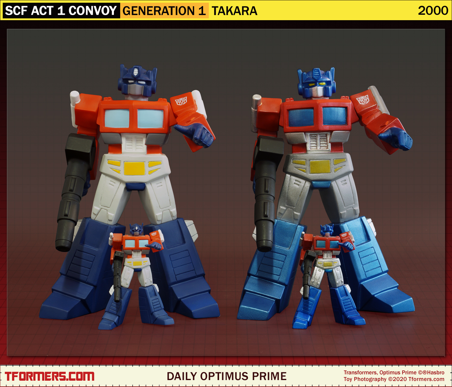 Takara Transformers TFC 0 – G1 Convoy Optimus Prime, état Proche Neuf