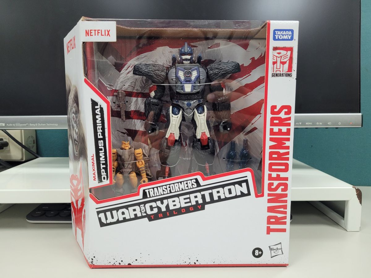Transformers War For Cybertron: Optimus Primal E Rattrap - Figure Da Collezione 7 Pollici