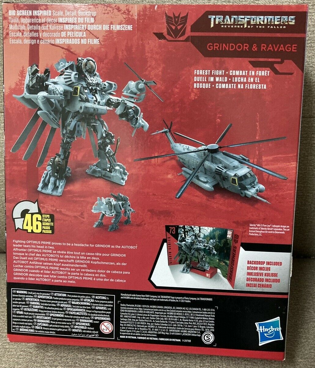Transformers Studio Series 73 Grindor and Ravage First Look