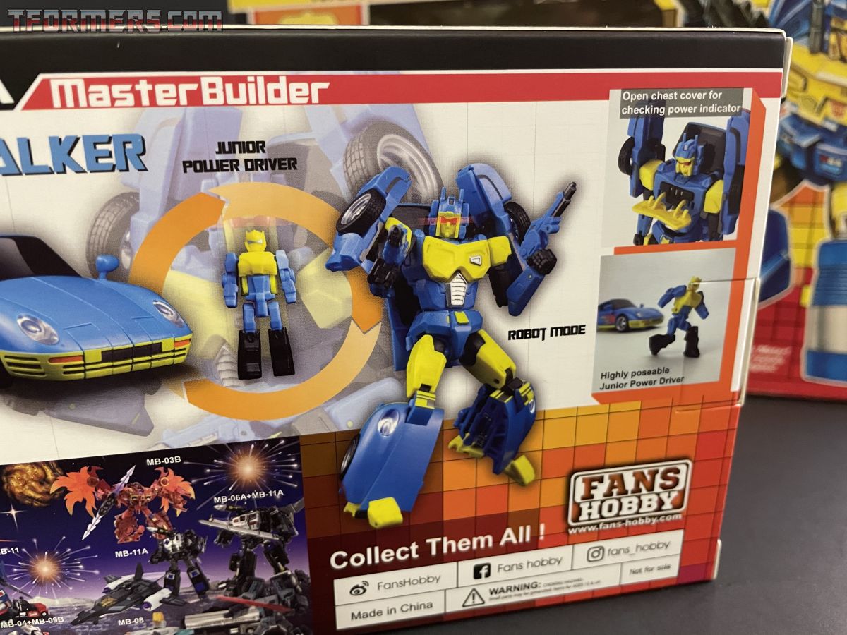 Fans Hobby Master Builder MB-12A Nite Walker Unboxing Image Gallery
